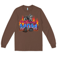 Chestnut motocross mom Long Sleeve Tee - Zillion Design Studio
