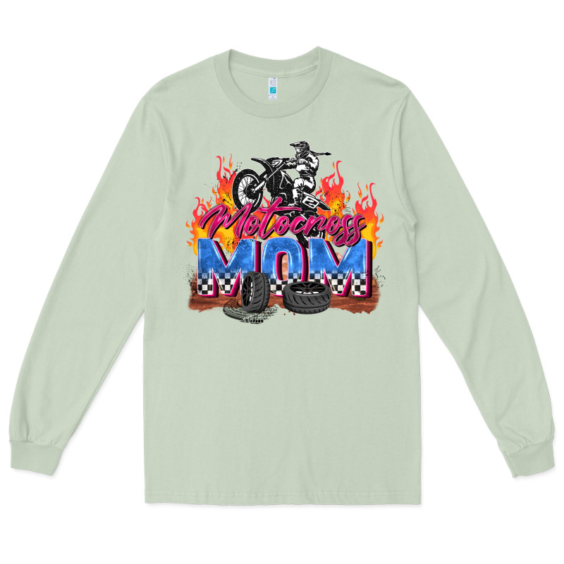 Motocross Mom Long Sleeve Tee by Zillion Design Studio | Teevron