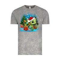Cloud Rock christmas turtle Vintage Tee - Zillion Design Studio