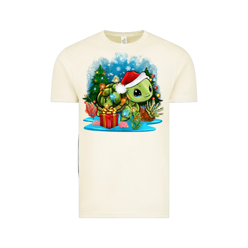 Christmas Turtle Vintage Tee by Zillion Design Studio | Teevron