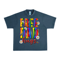 Midnight Navy free dad hugs Urban Heavy Tee - texasbilliewilder