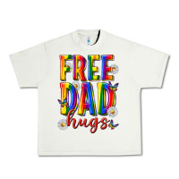 Pistachio free dad hugs Urban Heavy Tee - texasbilliewilder