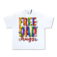 Free Dad Hugs Urban Heavy Tee | Teevron