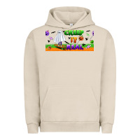 Pigment French Oak creep it real libbey glass Urban Hoodie - BundleAndBundleShop