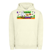 Pigment Pistachio creep it real libbey glass Urban Hoodie - BundleAndBundleShop