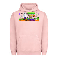 Pigment Salmon creep it real libbey glass Urban Hoodie - BundleAndBundleShop