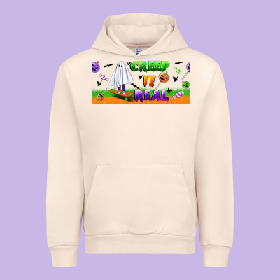 Creep It Real Libbey Glass Urban Hoodie Designed By Bundleandbundleshop