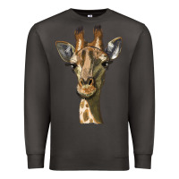 Smoke giraffe head Premium Sweatshirt - LillyAllenDesigns