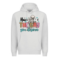 Dove Grey have the day you deserve Premium Hoodie - MaliasSmallBusiness