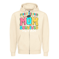 Sandshell forget the grad mom survived class of 2024 Zipper Hoodie - JahusDesignShop