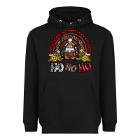 Black rainbow and hohoho with gnome Heavyweight Hoodie - AdoDesignShop