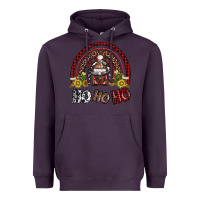 Plum rainbow and hohoho with gnome Heavyweight Hoodie - AdoDesignShop