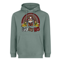Sage rainbow and hohoho with gnome Heavyweight Hoodie - AdoDesignShop