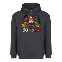 Smoke rainbow and hohoho with gnome Heavyweight Hoodie - AdoDesignShop