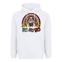 White rainbow and hohoho with gnome Heavyweight Hoodie - AdoDesignShop