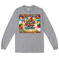 Heather Grey nacho average teacher Long Sleeve Tee - CTS Tumbler Store