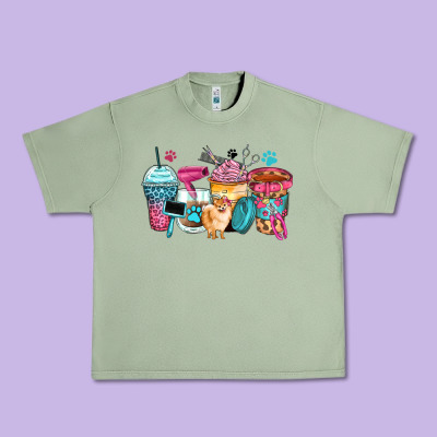 Urban Heavy Tee pet groomer coffee cups