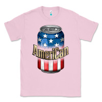 Bubblegum Pink American 4th of July Classic Tee - CowGirlArtShop