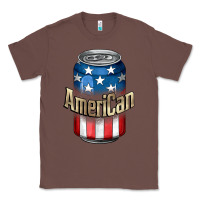 Chestnut American 4th of July Classic Tee - CowGirlArtShop