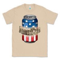 Mushroom American 4th of July Classic Tee - CowGirlArtShop