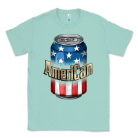 Seafoam American 4th of July Classic Tee - CowGirlArtShop