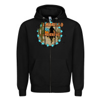 Black Amarillo by morning Zipper Hoodie - JahusDesignShop