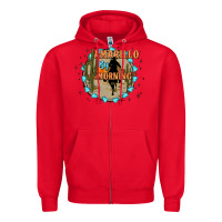 Red Amarillo by morning Zipper Hoodie - JahusDesignShop