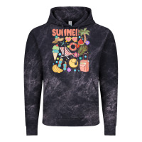 Cloud Black retro summer Vintage Hoodie - JahusDesignShop