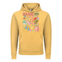 Vintage Mustard retro summer Vintage Hoodie - JahusDesignShop
