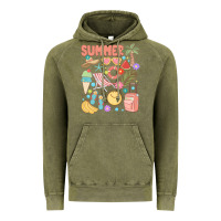 Vintage Olive retro summer Vintage Hoodie - JahusDesignShop