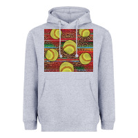 Heather Grey western softball Heavyweight Hoodie - AdoDesignShop