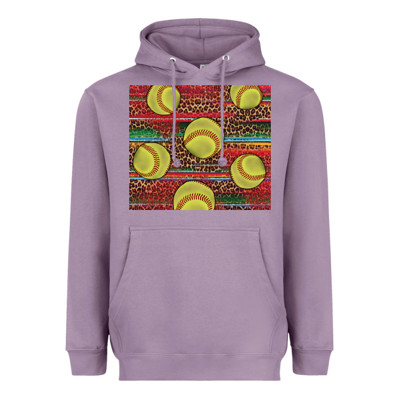 Western Softball Heavyweight Hoodie by AdoDesignShop | Teevron