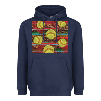 Navy western softball Heavyweight Hoodie - AdoDesignShop