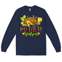 Navy no dieta season Long Sleeve Tee - CTS Tumbler Store