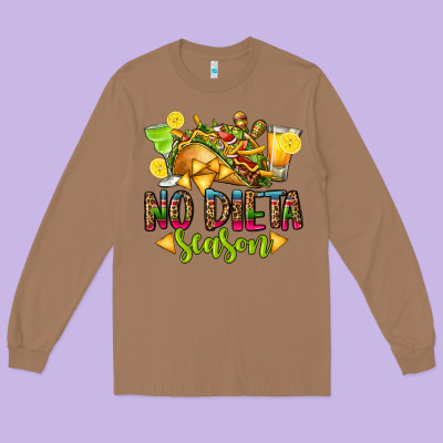 No Dieta Season Long Sleeve Tee Designed By Cts Tumbler Store