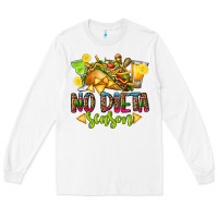 White no dieta season Long Sleeve Tee - CTS Tumbler Store