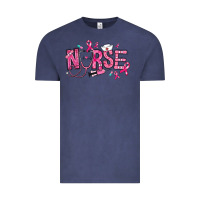 Vintage Denim breast cancer nurse Vintage Tee - RanaPortraitStore