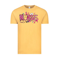 Vintage Mustard breast cancer nurse Vintage Tee - RanaPortraitStore