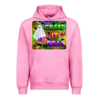Fuchsia Pink creep it real mousepad Urban Hoodie - BundleAndBundleShop