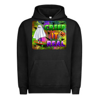 Pigment Black creep it real mousepad Urban Hoodie - BundleAndBundleShop
