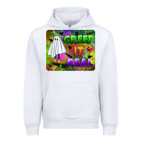 White creep it real mousepad Urban Hoodie - BundleAndBundleShop