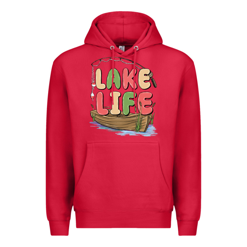 Lake Life Premium Hoodie by MaliasSmallBusiness | Teevron