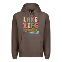 Coffee lake life Premium Hoodie - MaliasSmallBusiness