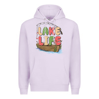 Lilac lake life Premium Hoodie - MaliasSmallBusiness