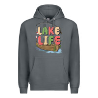 Rock lake life Premium Hoodie - MaliasSmallBusiness