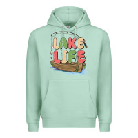 Seafoam lake life Premium Hoodie - MaliasSmallBusiness