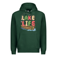 Sports Green lake life Premium Hoodie - MaliasSmallBusiness