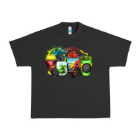 Pigment Black monster truck coffee cups Urban Heavy Tee - Zillion Design Studio