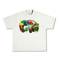 Pistachio monster truck coffee cups Urban Heavy Tee - Zillion Design Studio