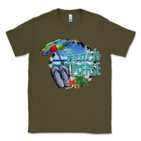 Army Green beach please Classic Tee - SublimationCraftShop